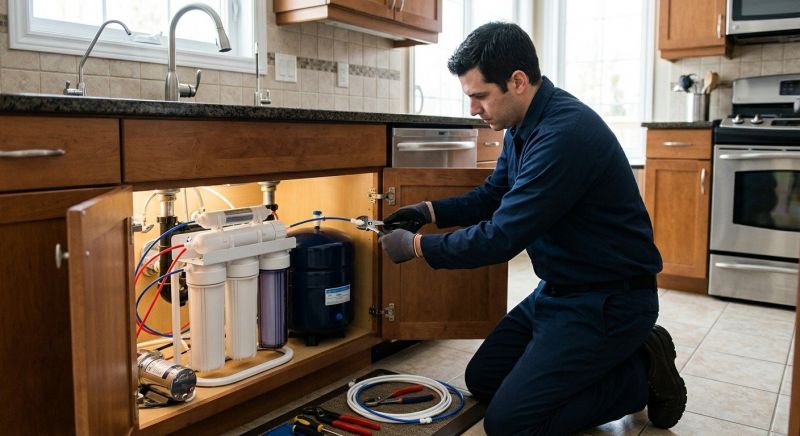 Water Filtration Installation in Asheville, NC